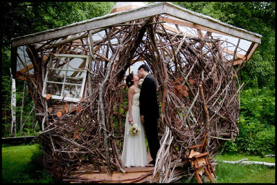 wedding in house of branches