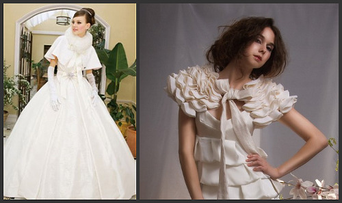 wedding dresses with capes