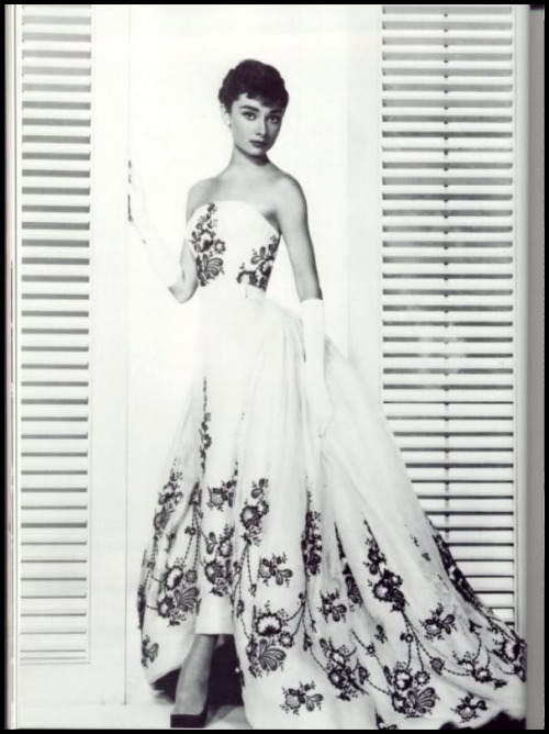 Audrey Hepburn Sabrina Givenchy wedding dress