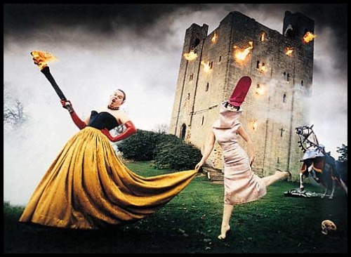 Alexander McQueen and Isabella Blow by David LaChapelle
