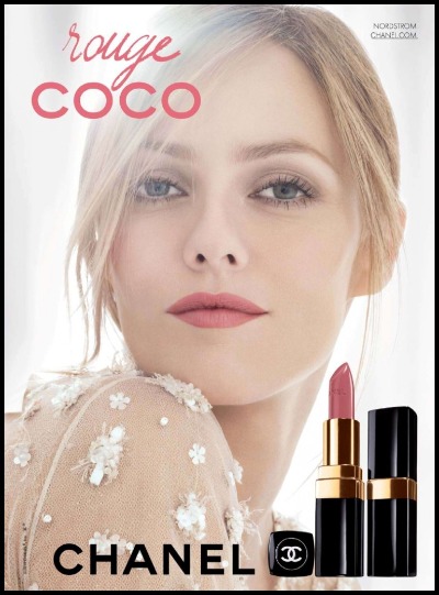 Vanessa Paradis for Chanel Rouge Coco