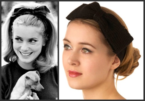 catherine-deneuve-and-modcloth-black-bow-headband