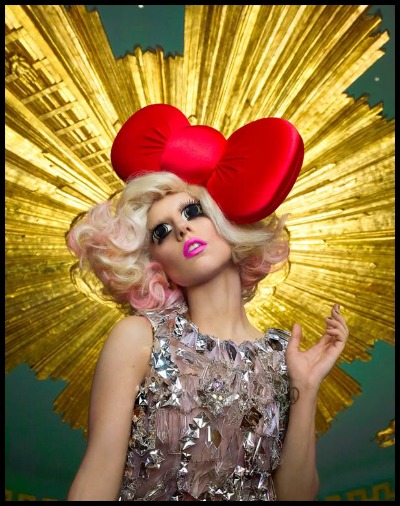 Lady Gaga in a Hello Kitty photoshoot
