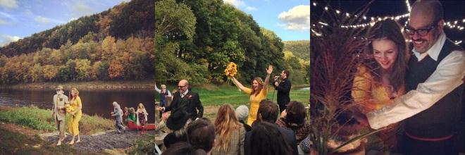 Questlove Instagram Photos of David Cross and Amber Tamblyn Wedding