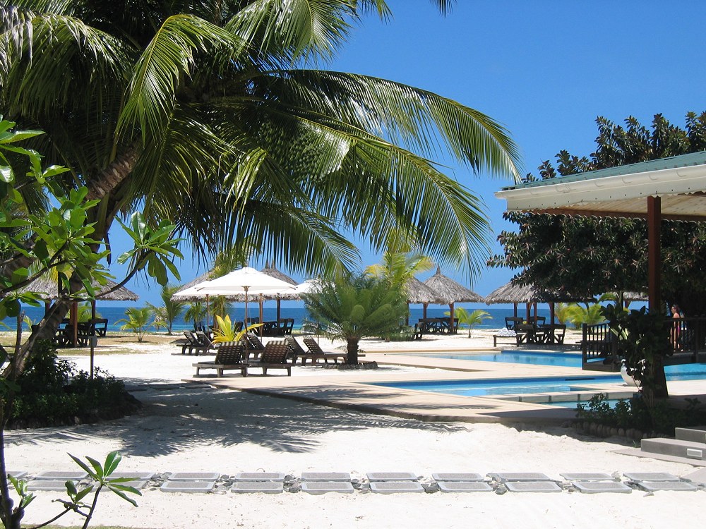Pool and Palms - Desroches Island